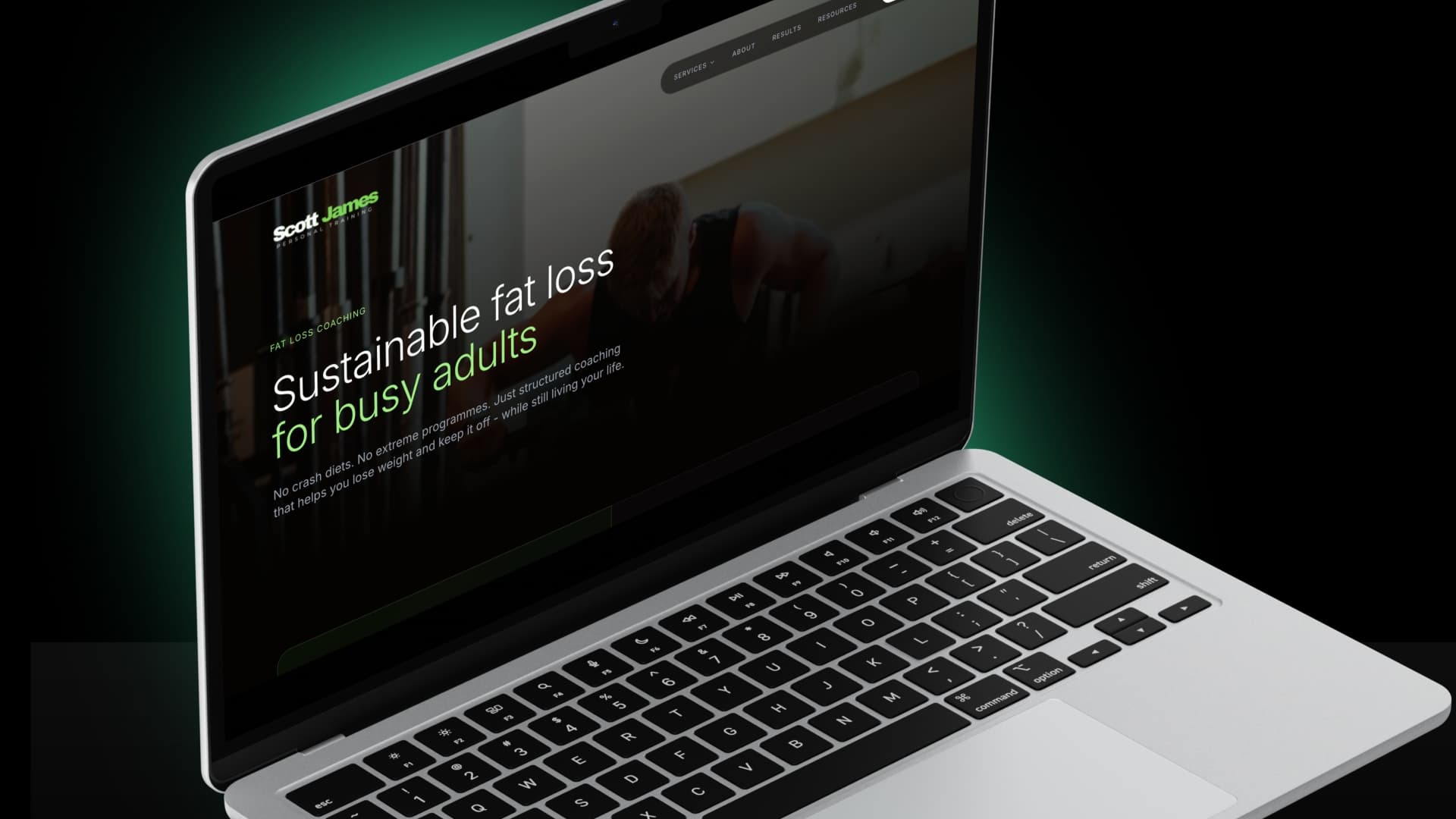 Scott James Performance — screenshot 2